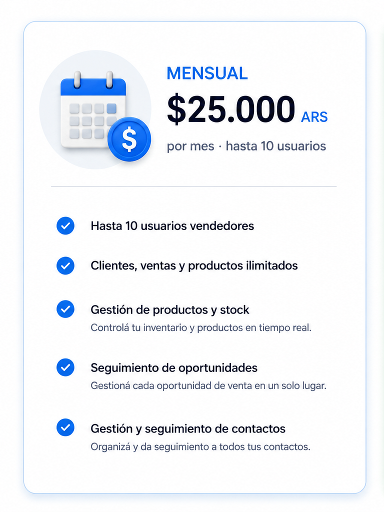 Plan Mensual AN CRM